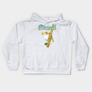 Brazil Tree Frog Kids Hoodie